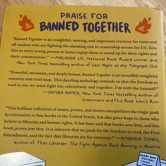 Banned Together Hardcover Book - Picture 3 of 4